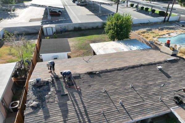 First Division Roofing project photo 1 — Coachella Valley roof work